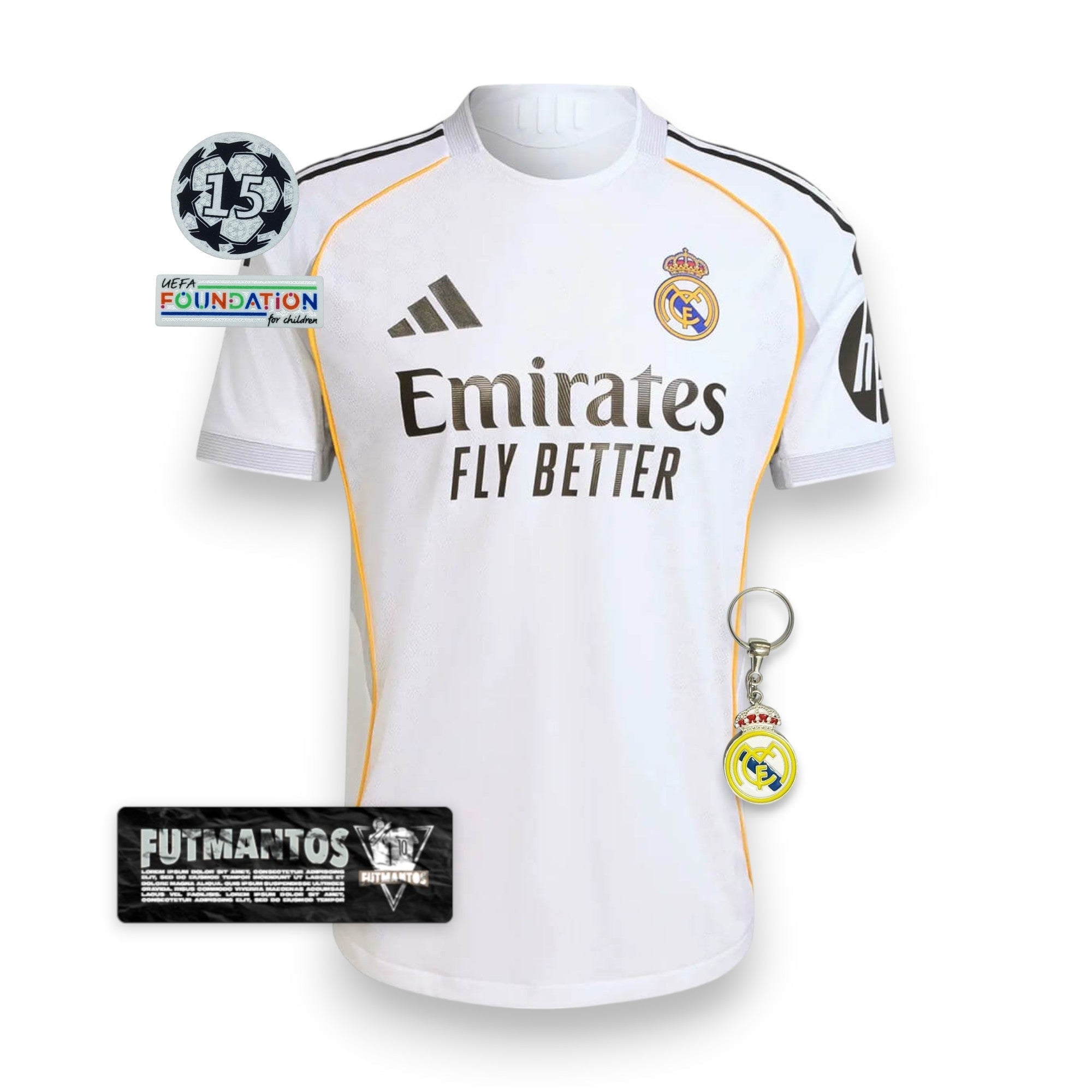 Camisa Real Madrid 25/26 Jogador | Futmantos
